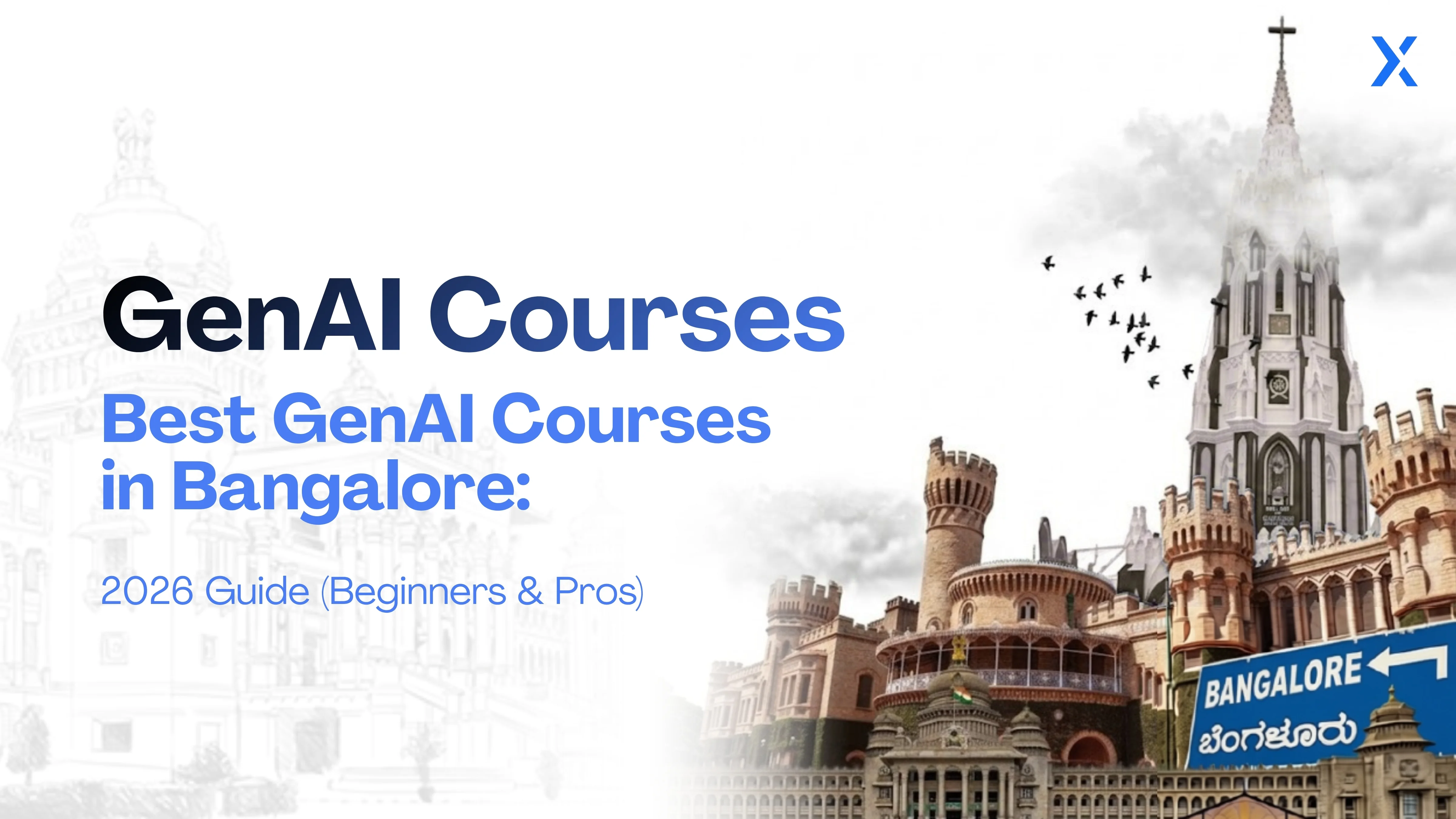 Best Generative AI Course in Bangalore for Beginners & Working Professionals (2026 Guide)