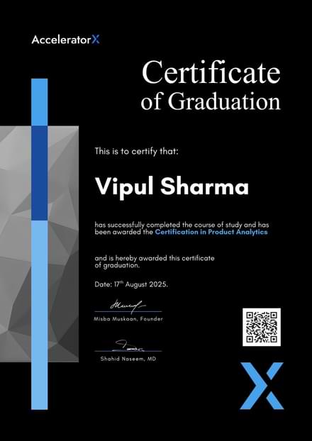 AI Crash Course Certificate