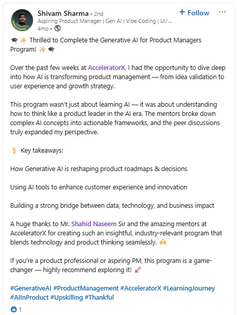 Offline Experience 13