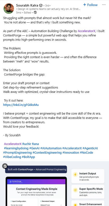 Offline Experience 8